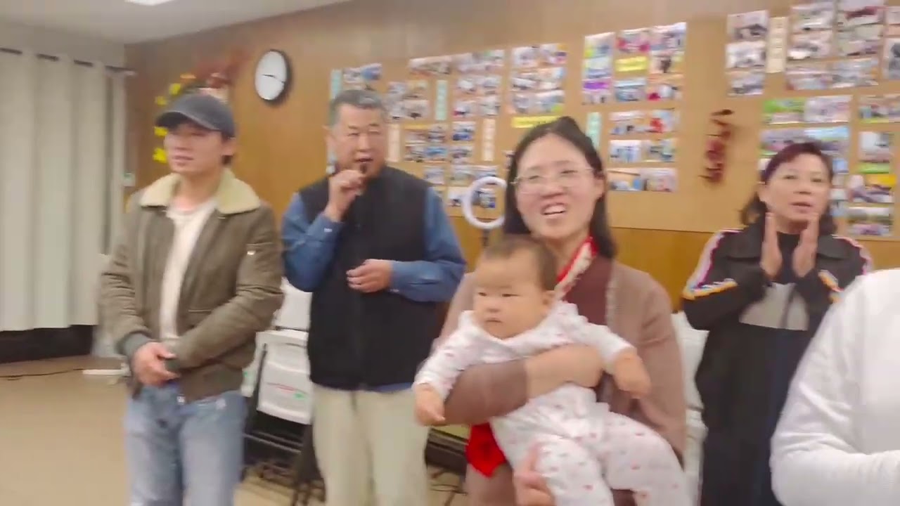 有人受浸啦，喜乐