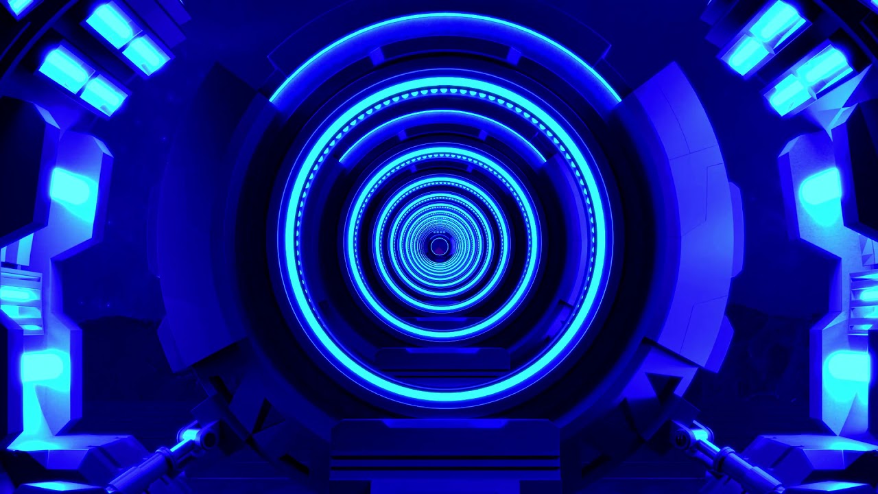 Abstract Neon Motion Design Sci Fi VJ Motion Background Video Loop ...