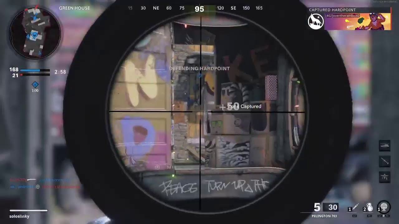 Cod Cold War PS5 learning how to use a sniper rifle!