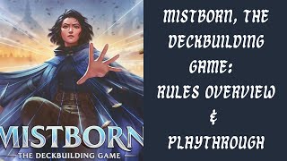 Mistborn: The Deckbuilding Game - Rules Overview & Playthrough | Can we defeat the Lord Ruler?!