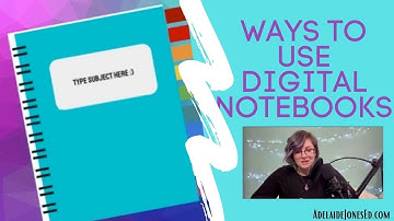 Ways to Use Digital Notebooks