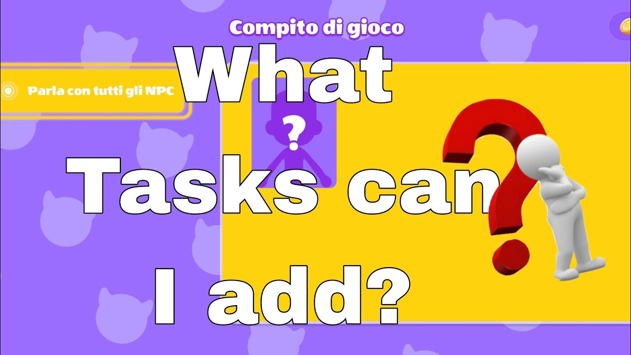 What Tasks can I add? - YouTube