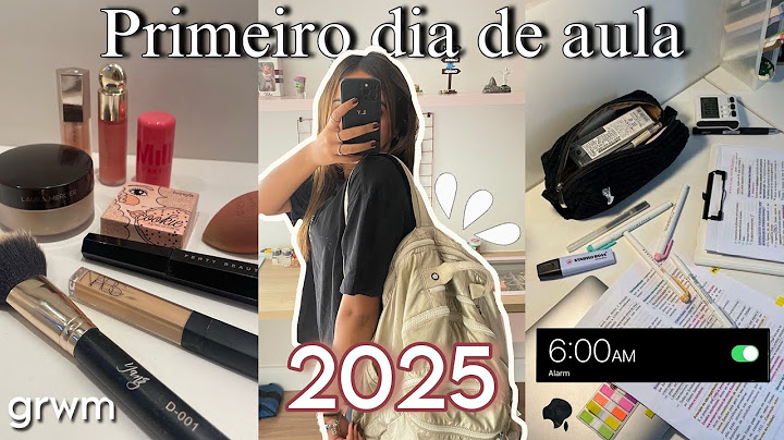 MEU PRIMEIRO DIA DE AULA 2025 📚🩷 | arrume-se comigo, rotina & vlog