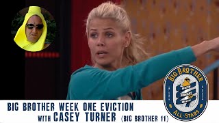 Big Brother All Stars 2 Week 1 Eviction with Casey Turner on Big Brother NSFW