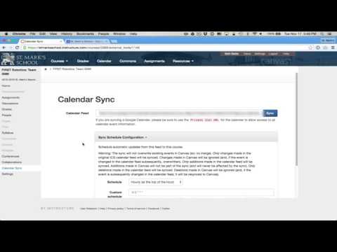 Calendar ⇆ ICS Sync User Demo