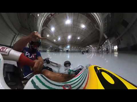 Gokarting in a Bitcoin Mining Facility - METAFI - Getting Chased by a Nugget!