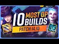 The 10 new most op builds on patch 1410  league of legends