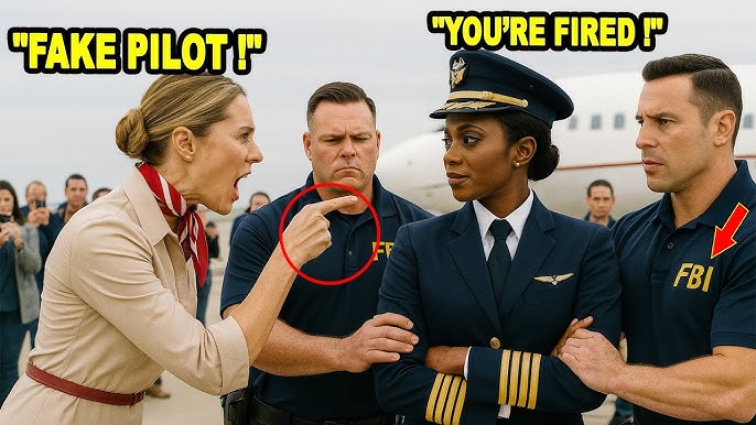 Airline Staff Forced Black Pilot to Wait Outside — 7 Minutes Later, She Fired the Entire Crew - YouTube