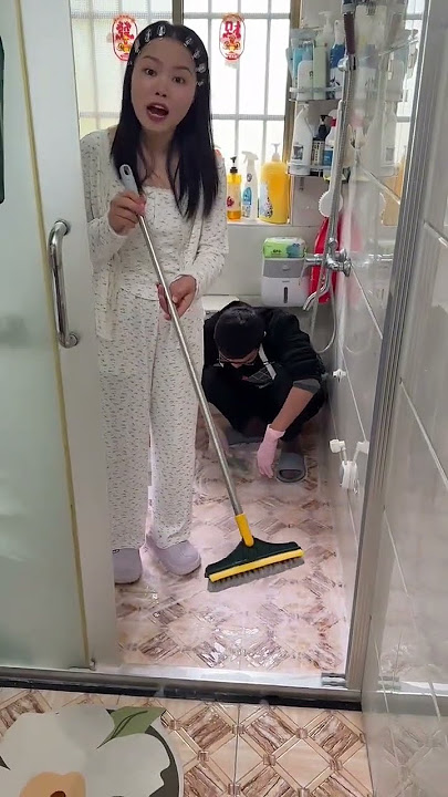 cleaning the corners and grooves of the bathroom #Home Cleaning Goods #youtubeshorts #trending