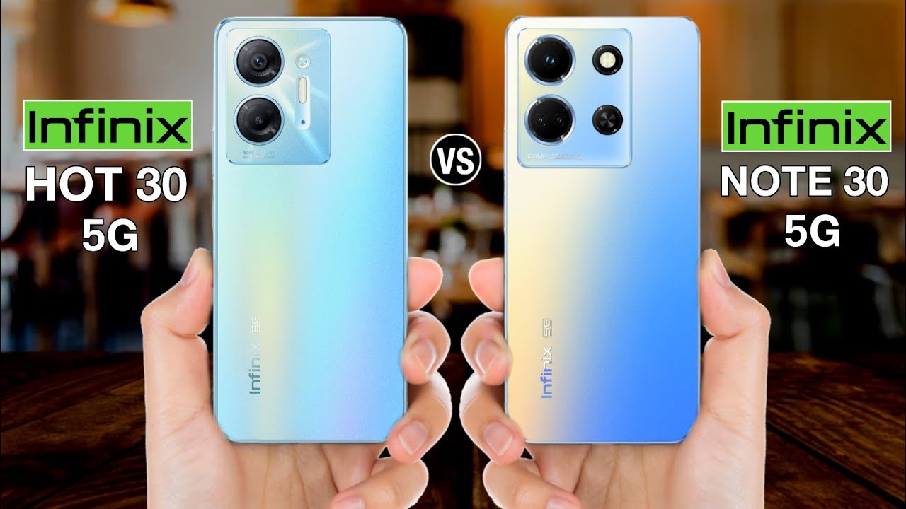 Infinix Hot 30 Free Fire vs Infinix Note 30 Pro: Qual a diferença?