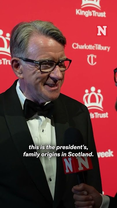 Peter Mandelson On The Relationship Between The Monarchy And Trump Administration - YouTube