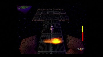 Gex 3D: Enter the Gecko - PS1 - #42 - Pain in the Asteroids - Find the Arched Asteroid (Blind)
