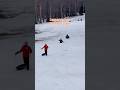 Chasing waterfalls AND sledding down a mountain? Yes please! 🤍