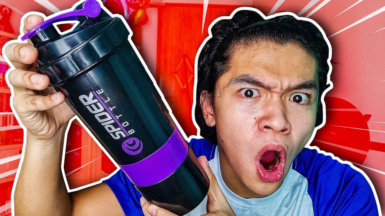 Spider Bottle Protein Shaker Review (LEAK FREE?) Lazada PH YouTube