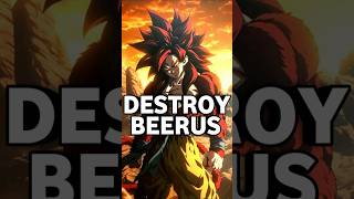 Ssj4 Goku Destroy Beerus