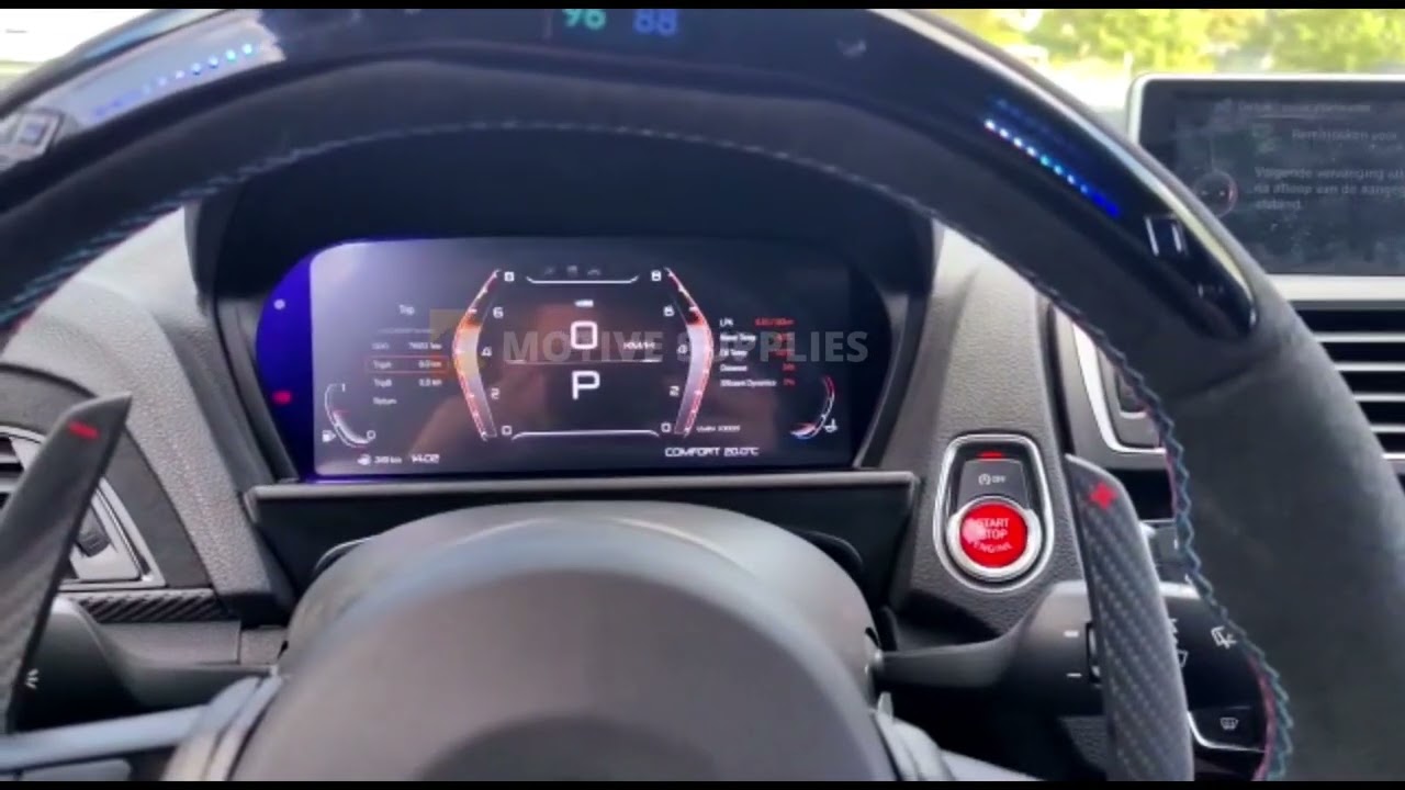 Digital Cluster RETROFIT BMW 1 series M140i M135i (F20 F21 F22 F87) Motivesupplies (Virtual Cockpit)