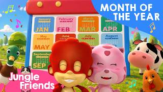 Month of the Year - Nursery Rhymes - Song For Kids - Learning Song