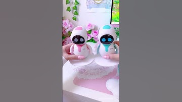 unboxing of new pink eilik robot 🥰