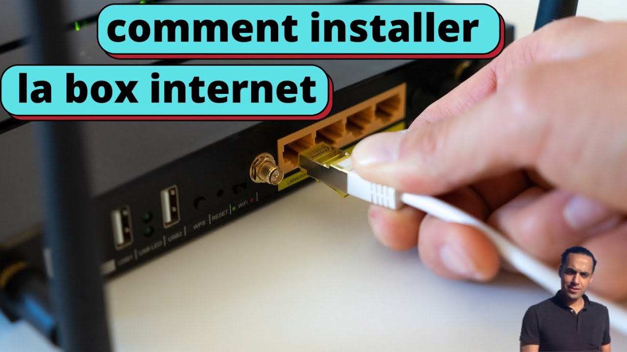 installer la box internet 