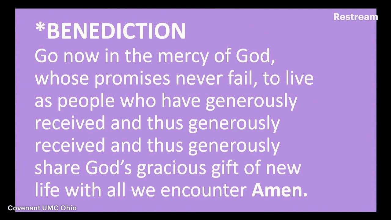 Sermon: "Breath of Life: Restoration Promise", Pastor Madet Merove, 3/23/26