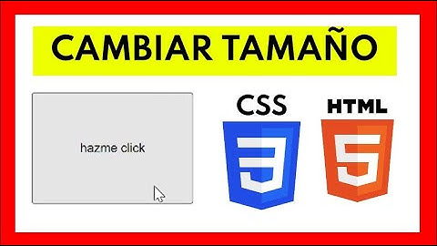 Cómo Cambiar el TAMAÑO de un BOTÓN con HTML y CSS✅