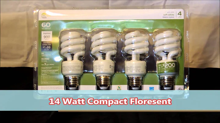 CREE LED vs CFL & INCANDESCENT