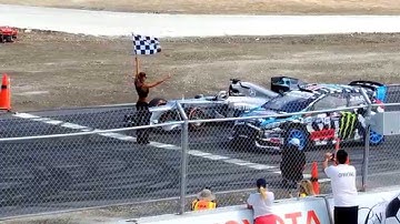 Lewis Hamilton and Ken Block