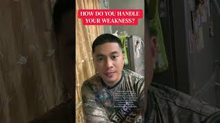 HOW DO YOU HANDLE YOUR WEAKNESS? #bucor #application #panel #interview #trending