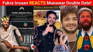 FUKRA INSAAN REACTION ON MUNAWAR FARUQUI EX GIRLFRIEND | MUNAWAR FARUQUI VS UK07 RIDER