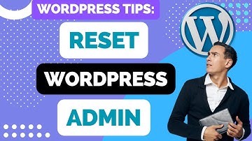 How to reset a wordpress admin account from database