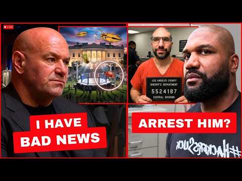 Dana White Reveals BIG PROBLEMS For UFC White House! Helwani’s KISS Left Rampage Calling For ARREST!