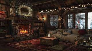 🔥Frosty Fireside Dreams: Cozy Crackling Fireplace Ambiance🔥