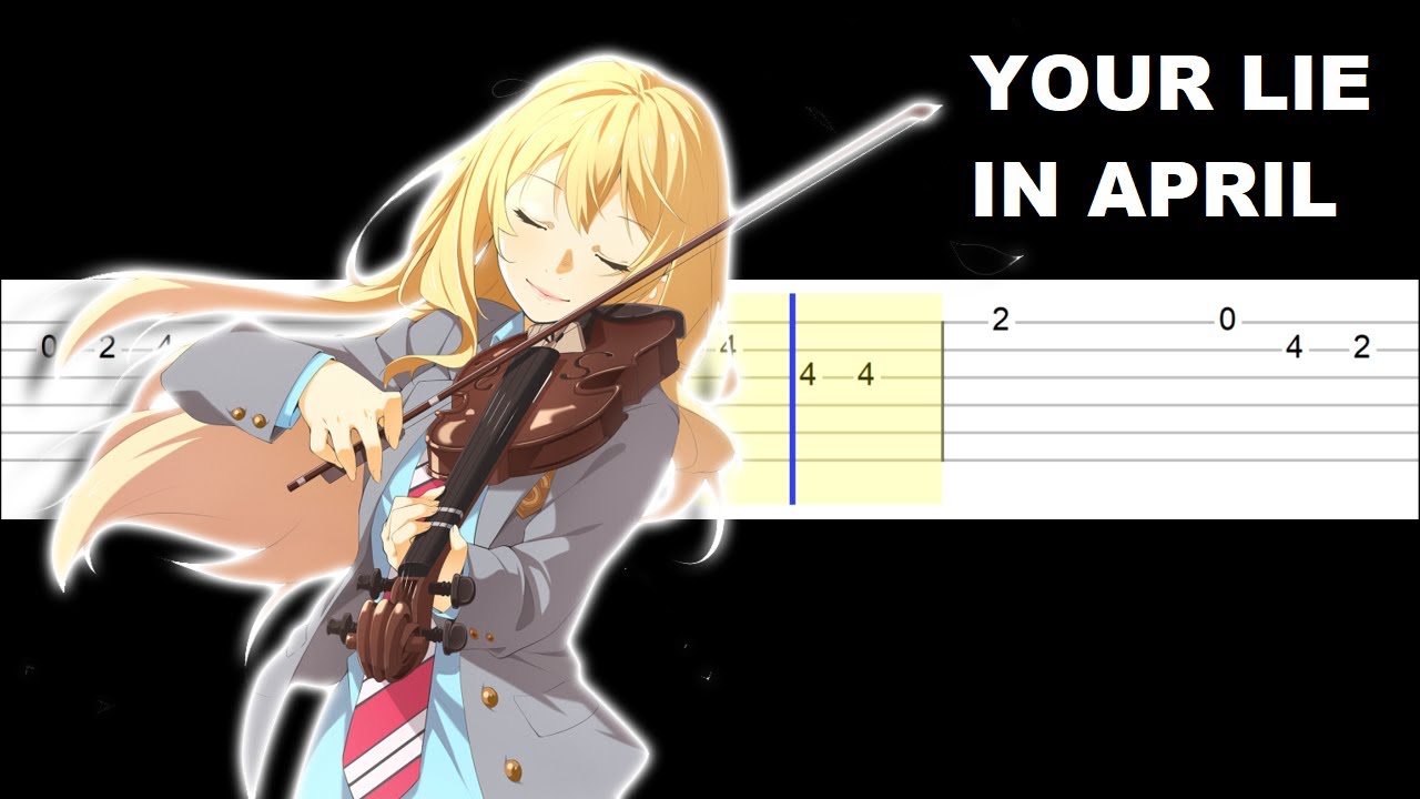 Hikaru Nara (Your Lie In April OP) by Goose House TABs Partitura