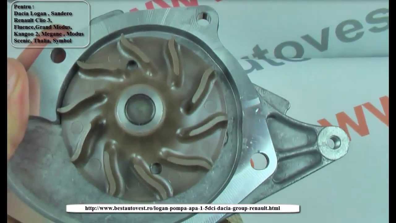 Рено сандеро когда менять помпу