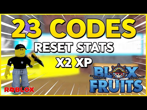 Blox Fruits codes for XP boost and stats reset (December 2023)