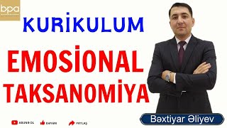 Emosional taksanomiya. Bəxtiyar Əliyev. Bəyən və paylaş