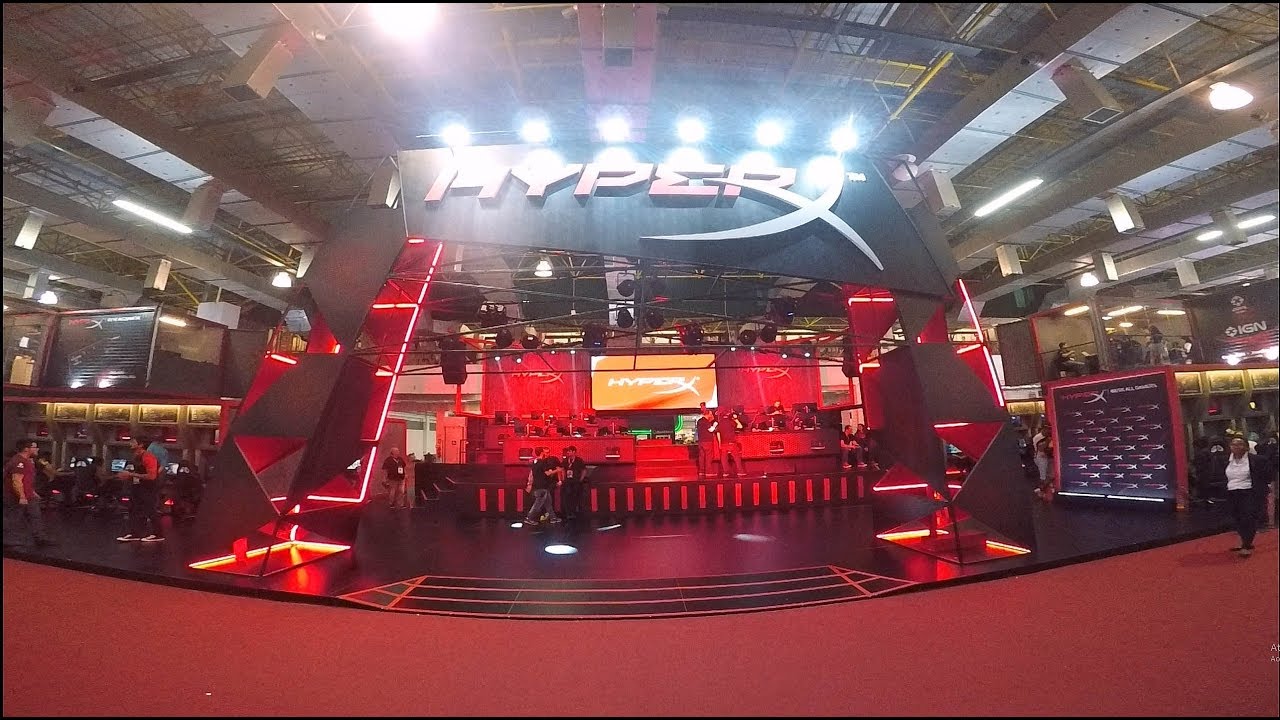 Brasil Game Show 2017 | Stand Hyperx - YouTube