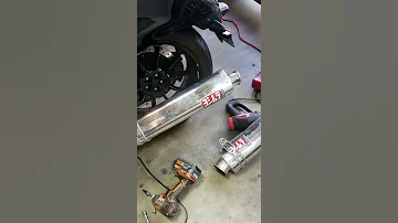 2014 Honda Goldwing Valkyrie GL1800c Beginning Of Hayabusa Yoshimura Exhaust Mod 