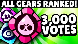 ALL 17 GEARS RANKED! Worst To Best!