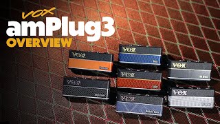VOX amPlug3 Headphone Amplifiers: Overview
