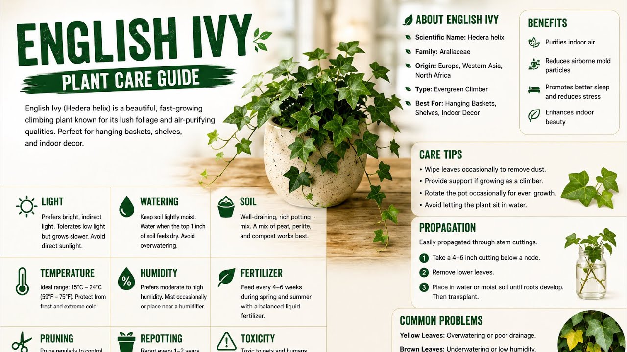 English Ivy Plant Care
