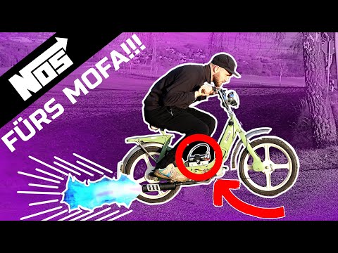 Extremes tuning Setup für origianlen Piaggio Ciao Motor