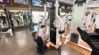 Tall Seated Dual Cable Lat Pulldown