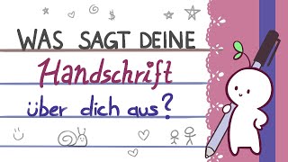 Was sagt deine Handschrift über dich aus?