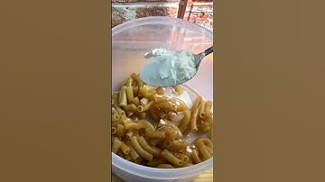 Thumbnail of Spicy macaroni with lime leaves #shorts
