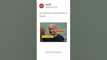 Wanneer rekenen en algebra het eindelijk eens worden tijdens de CAT-voorbereiding 🤝