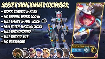 NEW Script Skin Kimmy Luckybox - Astrocat No Password | Full Effect Voice | Patch Terbaru
