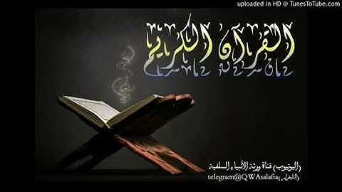 من اَي راحه خلق صوته؟؟ماشاءالله✨ (فلا اقسم بمواقع النجوم)القارئ عبدالله الموسى