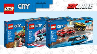 All LEGO City 2KDRIVE sets (3in1)(1022 pcs) Review @TopBrickBuilderReviews
