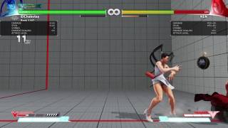 STREET FIGHTER V Ibuki One Reset Instant Stun Set Up!